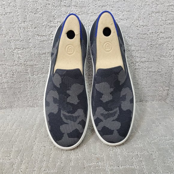 Rothy’s The Sneakers Women's Size US 8.5 Gray Camo Comfort Slip On Shoes - Picture 1 of 10